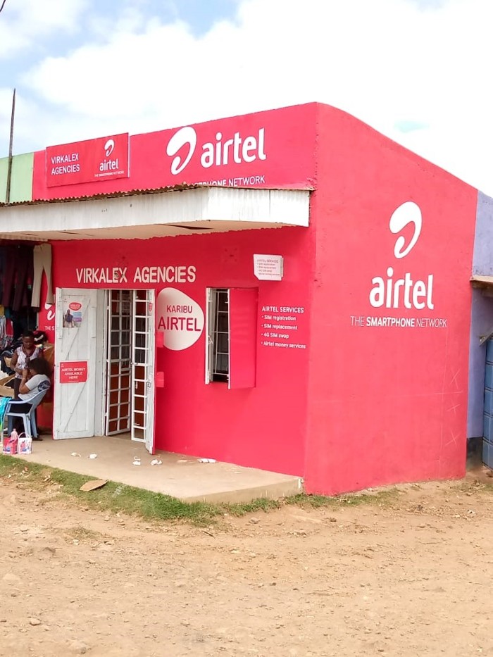 Airtel retail outlet branding last mile visibility Kenya CMEM Group
