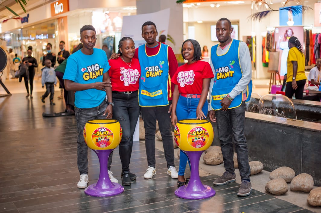Kenafric Ting Ting mall trade activation product sampling Nairobi CMEM Group