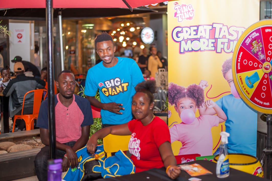 Kenafric Ting Ting brand ambassador mall activation Kenya CMEM Group